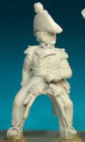 BN42 Officer - Belgic Shako - Mounted Officer. In Bicorn, Post-1812 (1 figure)