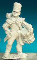 BN61 Musician - Belgic Shako - Drummer Standing Covered Shako (1 Figure)