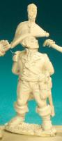 BNA7 British Foot Artilleryman Pre 1812 - Stovepipe Shako - Officer At Ease (1 figure)