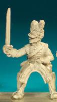 BNC19 2nd Dragoon (Scots Greys) Pre -1812 In Bearskin - Officer (1 Figure)