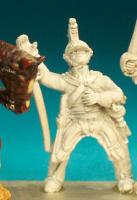 BNC25 Dragoon / Dragoon Guard Post 1812 - In Helmet - Trooper, Wounded (1 Figure)