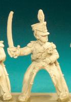 BNC60 Light Dragoon Post 1812 (In Shako) - Officer (1 Figure)