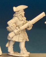 BS36 Officer Advancing With Musket (1 figure)