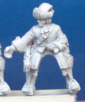 BSC14 Dragoon Horse Holder In Fur Cap (1 Figure)