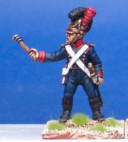 BVNA3 Bavarian Artillery Crewman - Gunner With Portfire (1 Figure)