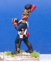 BVNA4 Bavarian Artillery Crewman - Gunner Carrying Ball (1 Figure)