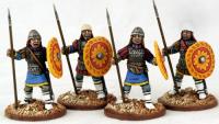 BYZ06 Byzantine Warriors — Lamellar Armour (4 Figures)