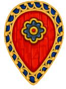 BZI(GB)1 Byzantine Infantry Shield (Infantry Teardrop) (12)