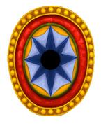BZI(GB)7 Byzantine Infantry Shield (Infantry Oval) (12)