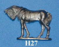 H27 Standing 'spirited' horse