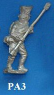 PA3 Gunner holding rammer