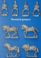 PA36 Mounted gunners (horses included)