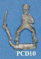 PCD10 Trooper, sword arm extended