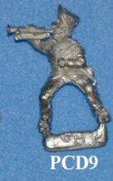 PCD9 Trumpeter, blowing trumpet