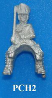 PCH2 Squadron officer, shouldered sword. Wears the full hussar uniform