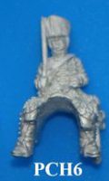 PCH6 Trooper, shouldered sword, body turned slightly to the left