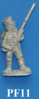 PF11 Standing ready, left leg straight, right leg bent at the knee