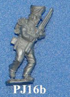 PJ16b Volunteer running, high porte. Long trousers