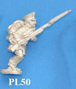 PL50 Charging, legs bent at the knee but gathered up.