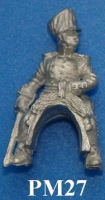PM27 Sword arm down, head turned to the left