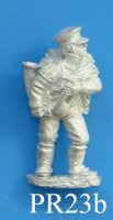 PR23b Bugler (horn) for reserve fusilier battalions. Regulation pack.