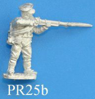 PR25b Firing, both legs straight. Canvas pack.