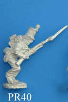 PR40 Both legs bent, Figure crouching forward. Uniform (b)