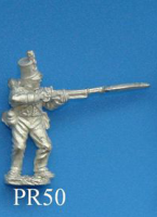PR50 Firing. Both legs slightly bent. Uniform (c)