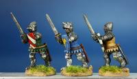 CHV02a Hearthguard (Foot) (4 Figures) - SAGA Age of Chivalry