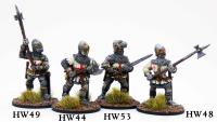CHV02a Hearthguard (Foot) (4 Figures) - SAGA Age of Chivalry