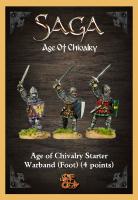 CHVSB01 Hundred Years War (Foot) Starter Warband (4 points) - SAGA Age of Chivalry