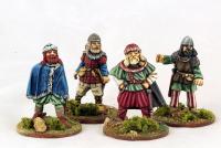 CIV12 Ship's Captain and Crew (4 Figures)