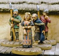 CIV14 Princess, advisor and guards (4 figures)