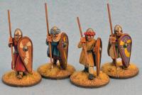CRU07 Crusader / Spanish Warriors — Serjeants (4 Figures)