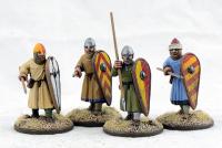 CRU10 Crusader Dismounted Sergeants (4 Figures)