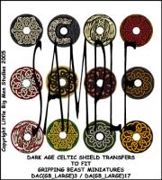 DAC(GB_LARGE)3 Dark Age Celtic Designs for Large Round Shields Three (12)
