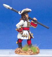 DS10 Officer / Standard Bearer Advancing (1 Figure)