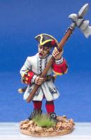 DS3 Musketeer - Sergent Advancing With Halberd (1 Figure)