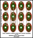 EIRAC(GB)1 Auxiliary Cavalry Shields (12)