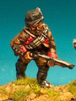 FIB19 Gorham's Rangers, Advancing, Musket Down (1 Figure)