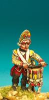 FIB53 British Drummer Boy In Cloth Mitre Cap (1 Figure)
