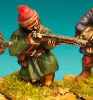 FIF13 Canadian Militia, In Long Capot, Kneeling Firing (1 Figure)