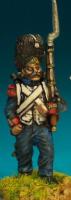 FN101 Grenadier - Standing Shouldered Musket - In Campaign Dress And Bearskin (1 Figure)