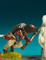 FN105 Grenadier - Casualties - Casualties Falling Wounded, Campaign Dress And Bearskin (1 Figure)