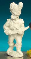 FN121 Officer - Grenadier Officer, Standing, Bearskin (1 Figure)