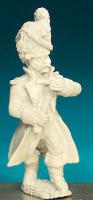 FN137 Standard Bearer - Grenadier Standard Bearer, Standing, Greatcoat And Bearskin (1 Figure)