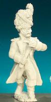 FN138 Standard Bearer - Chasseur Standard Bearer, Standing, Greatcoat And Bearskin (1 Figure)