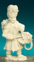 FN145 Chasseur Drummer - Standing, Greatcoat And Bearskin (1 Figure)