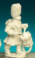 FN151 Chasseur Drummer - Advancing, Greatcoat And Bearskin (1 Figure)