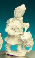 FN154 Dutch Grenadier Drummer - Advancing, Greatcoat And Bearskin (1 Figure)